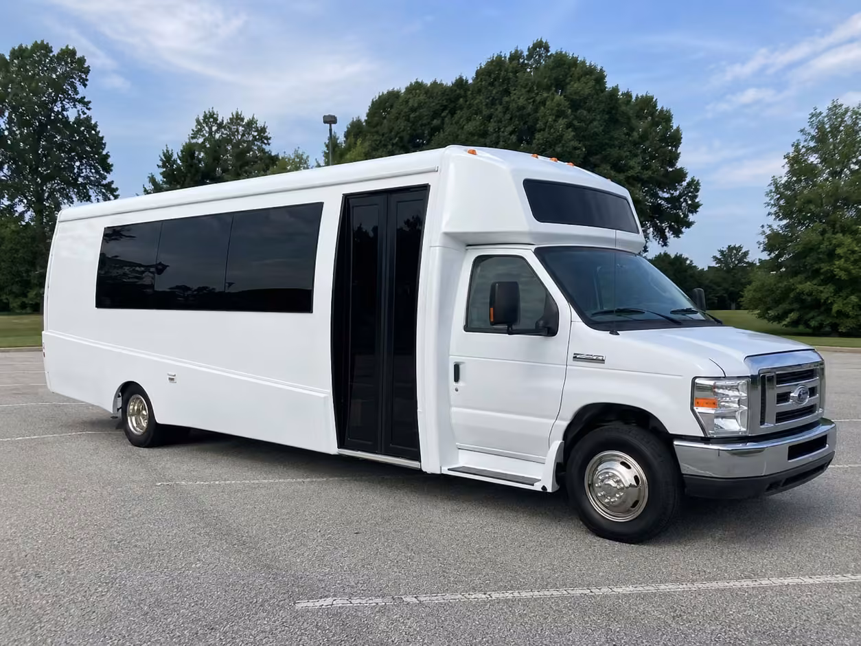 15 passenger party bus