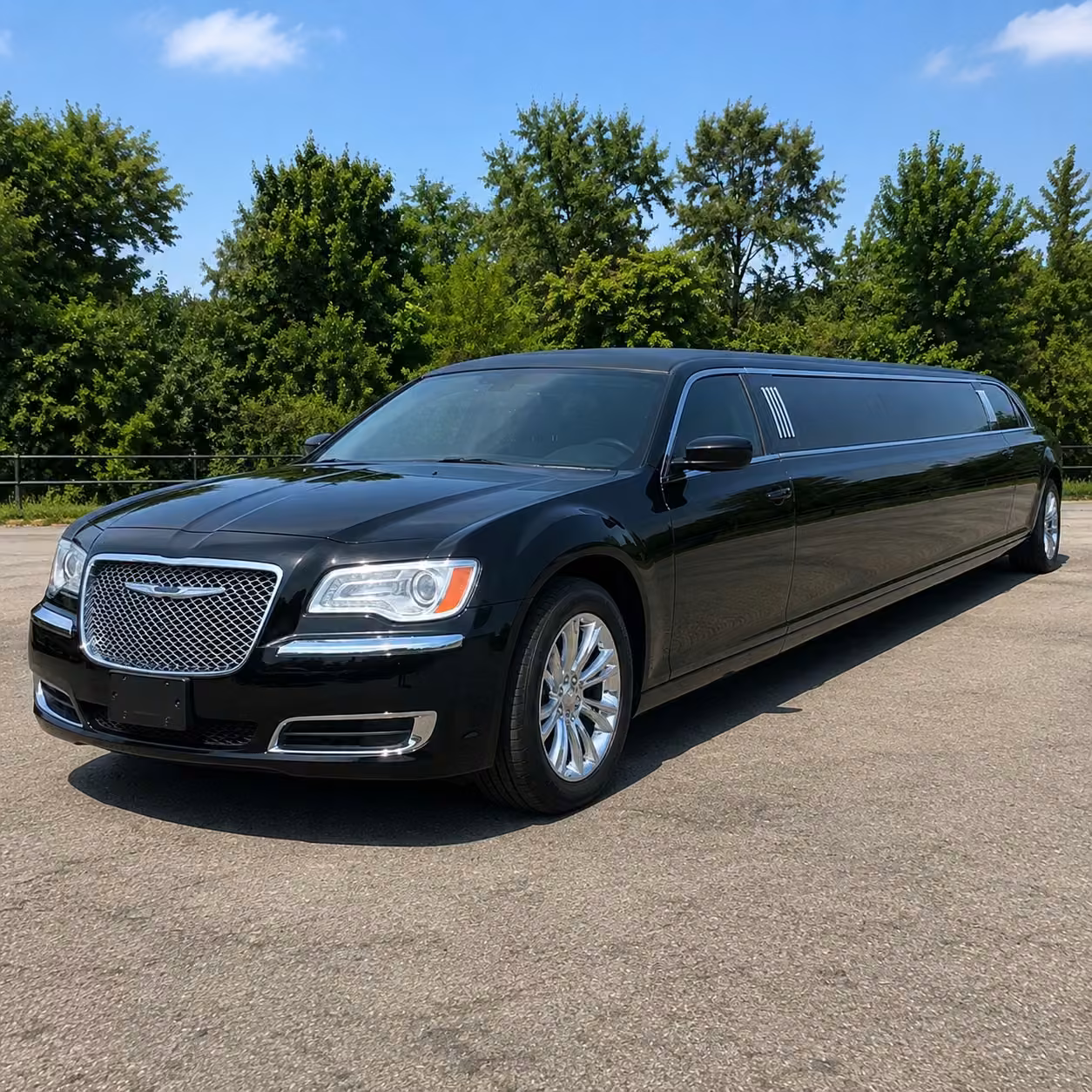 chrysler 300 limo exterior